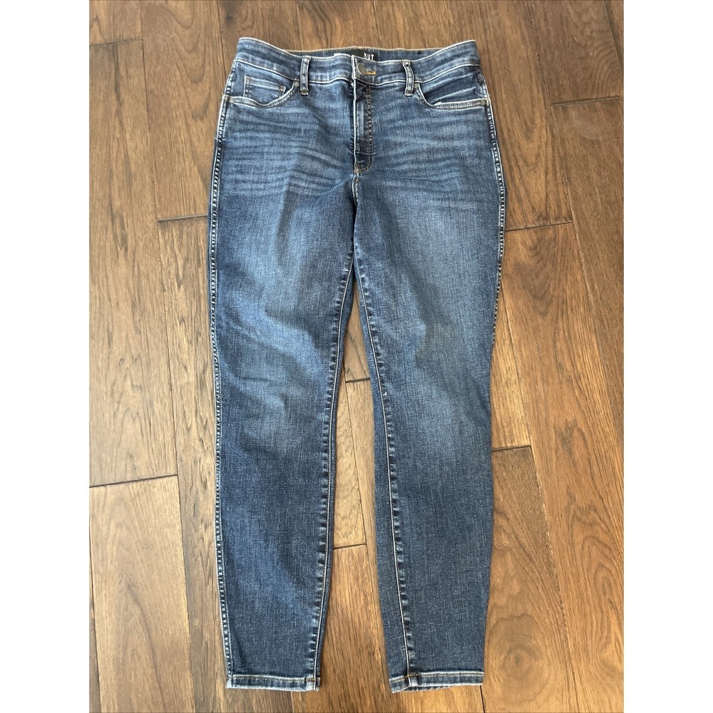 Kut from the Kloth Jeans Women's Sz 10 Blue‎ Connie Fab Ab Ankle Skinny